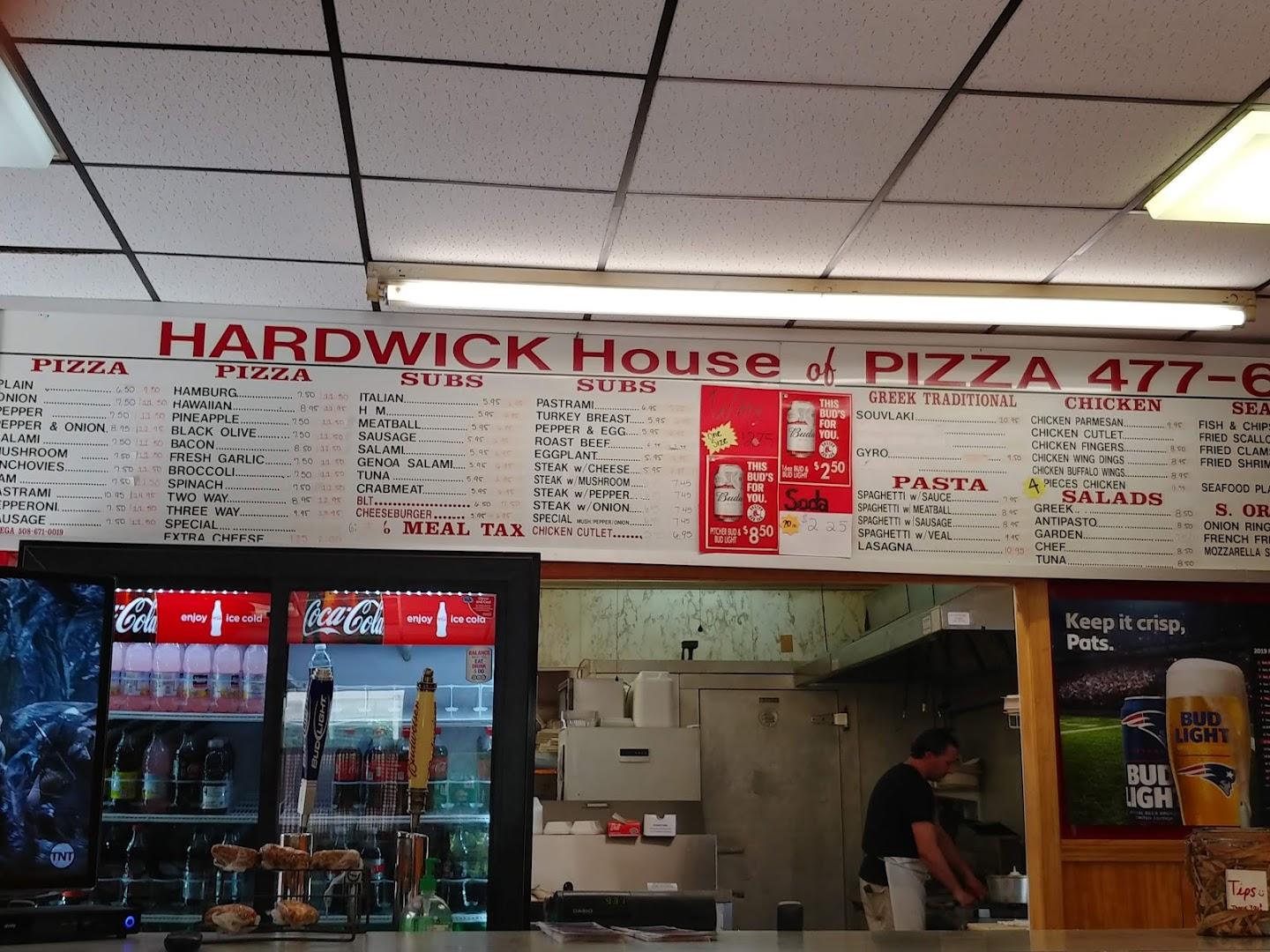 Hardwick house of pizza